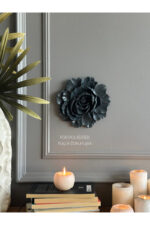 Duvar Aksesuar 2’li Çiçek Takım Biblo/Duvar Kombin/Ev-Ofis Dekorasyon - Görsel 5