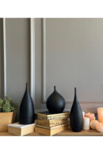 3’lü Dekoratif Masa Üstü Aksesuar Set /Ev /Dekorasyon/Ofis Dekor/Raf Kombin / Kitaplık Süsü - Görsel 4