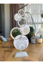 Masa Üstü Halka Biblo / Dekor / Masa üstü / Dekoratif Obje - Görsel 2