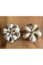 Mackenzie Desenli Kareli Mocha Kabak Dekor Biblo - Görsel 5