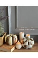 Mackenzie Desenli Kareli Mocha Kabak Dekor Biblo - Görsel 7