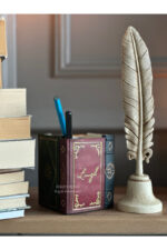 Kalemlik ve Tüy Biblo Takım