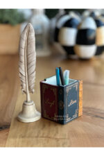 Kalemlik ve Tüy Biblo Takım - Görsel 2