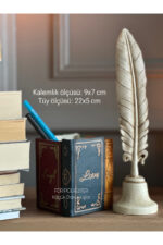 Kalemlik ve Tüy Biblo Takım - Görsel 4