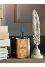 Kalemlik ve Tüy Biblo Takım - Görsel 6