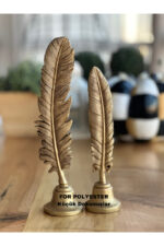 2’li Tüy Biblo Set Dekoratif Ev Aksesuarı - Görsel 2