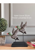 Masa Üstü Kaideli 2’li Kuş Biblo - Görsel 2