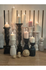 Granit desenli 2’li mumluk takım - Görsel 5